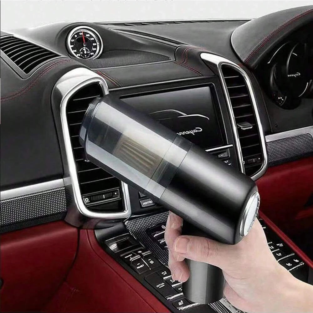 PORTABLE CAR VACCUM CLEANER - MINI ,USB POWERED , 3 in 1