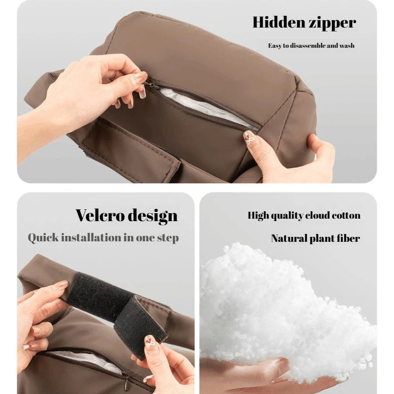 ultra travel  comfort memory foam car neck pillow / cushion