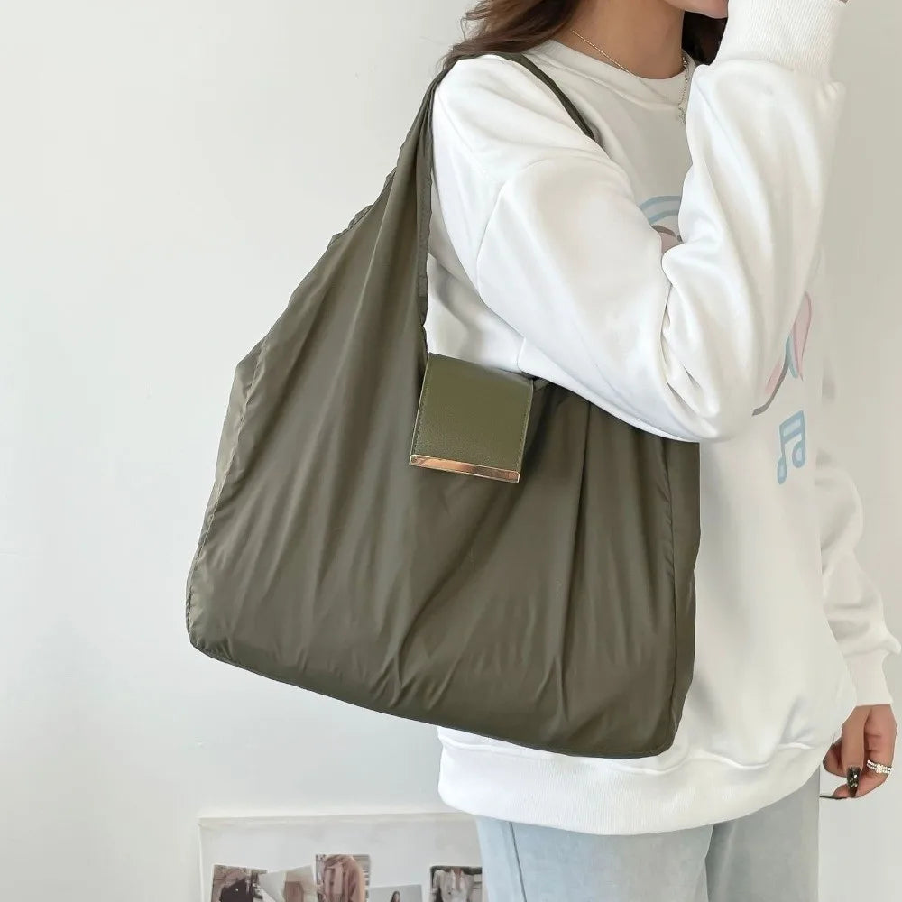 Reusable Mini Keychain Tote Bag  Lightweight Expandable Reusable