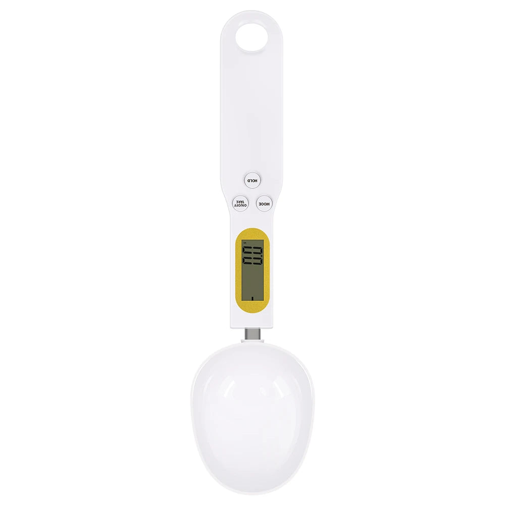 Digital Measuring Spoon With LCD Display - Kitchen Scale For Cooking And Baking